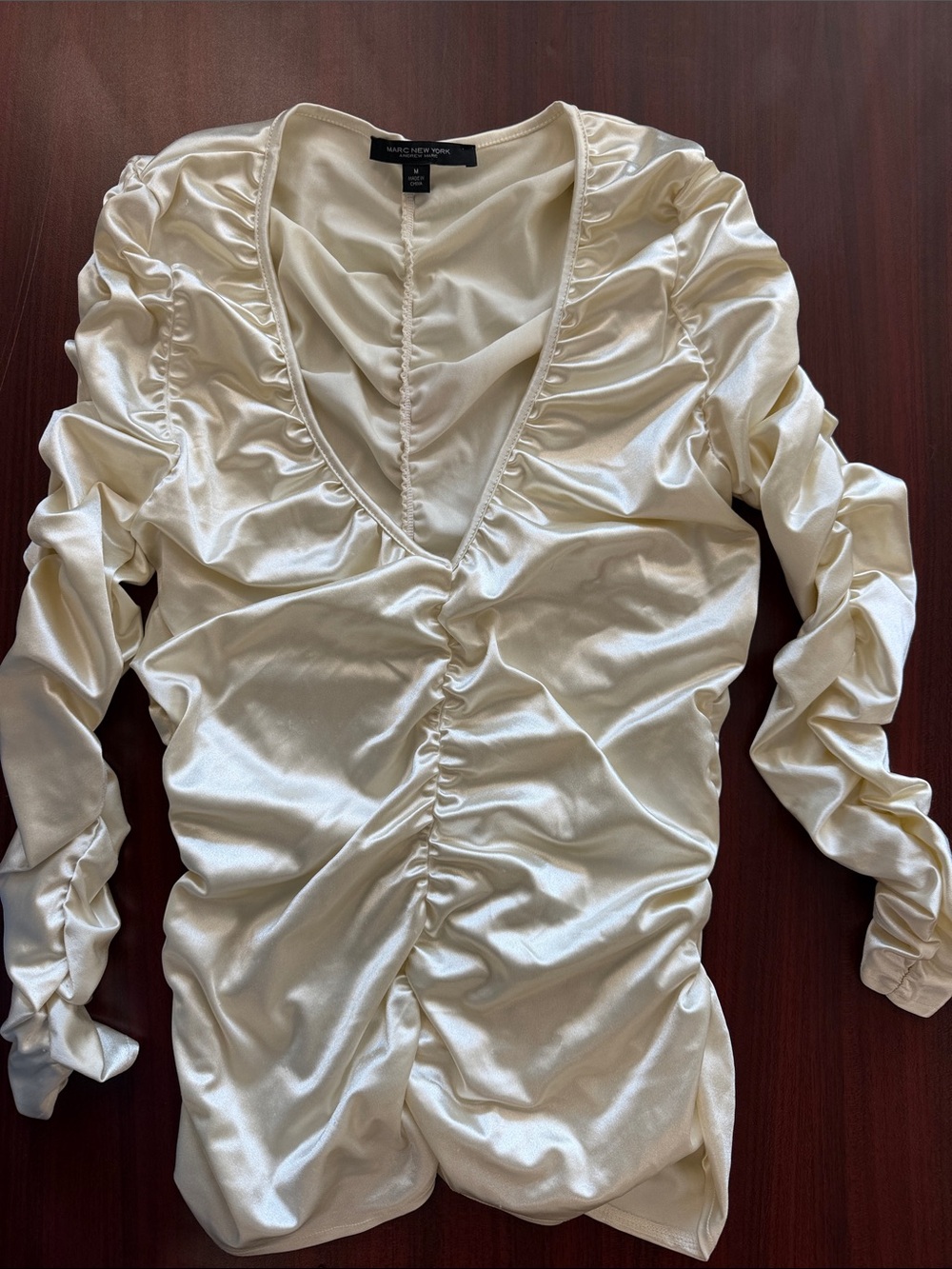 Marc New York by Andrew Marc Women’s Dress Size M – Elegant White